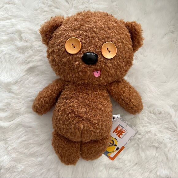 Rare USJ Universal Studios Japan 11” Tim Bear Plush Toy - Picture 1 of 6